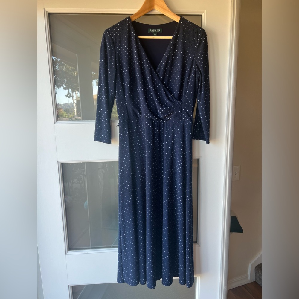 Ralph Lauren midi wrap dress